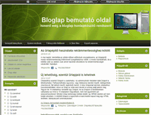 Tablet Screenshot of bloglap.bloglap.hu