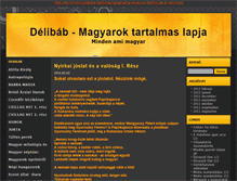 Tablet Screenshot of delibab.bloglap.hu