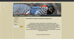 Desktop Screenshot of diszfacanok.bloglap.hu